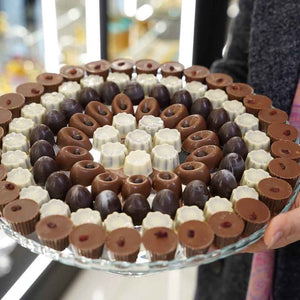 صينية الشوكولا البلجيكية الفاخرة