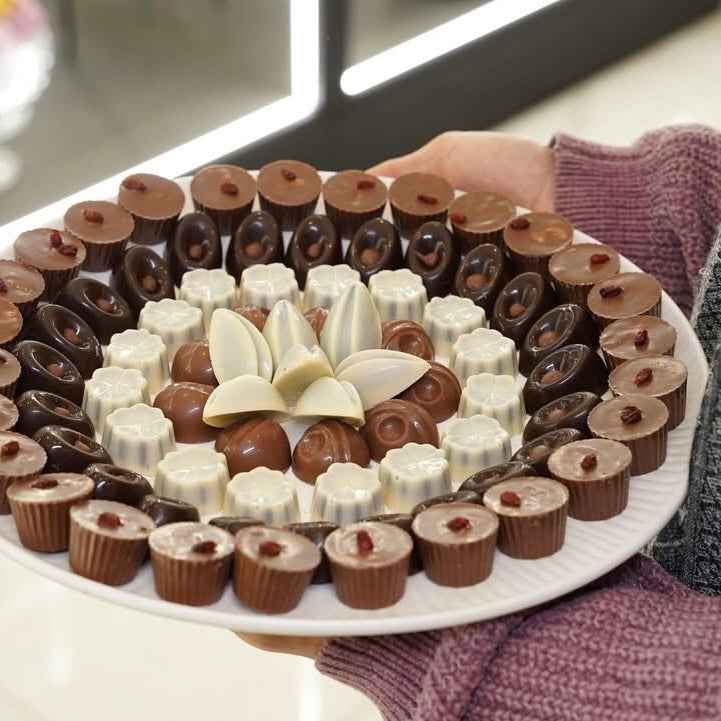 صينية الشوكولا البلجيكية الفاخرة