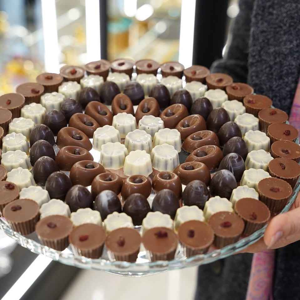 صينية الشوكولا البلجيكية الفاخرة