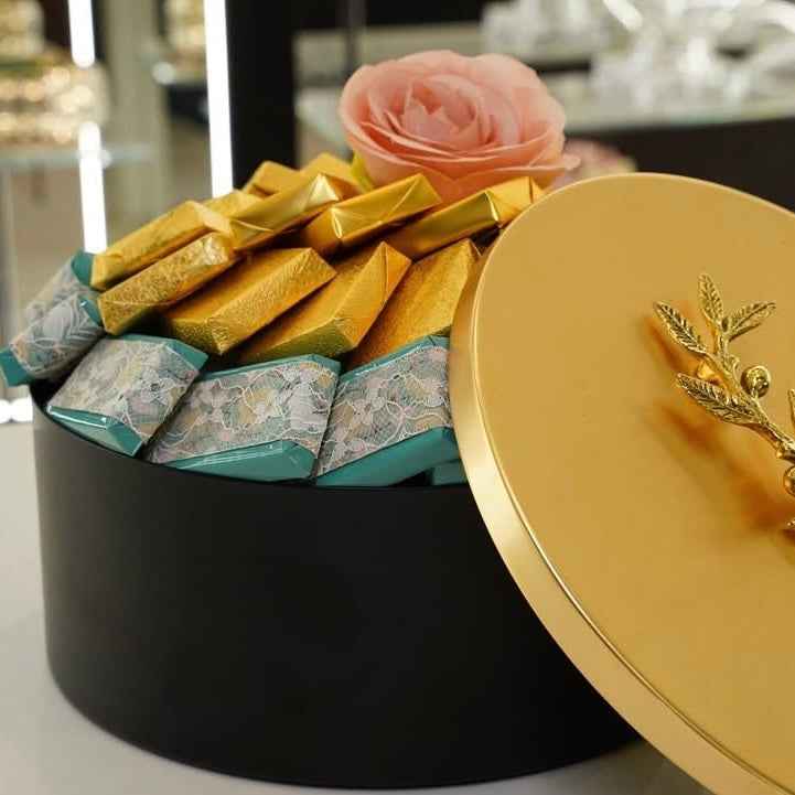 بوكس الشوكولا البلجيكية الدائري